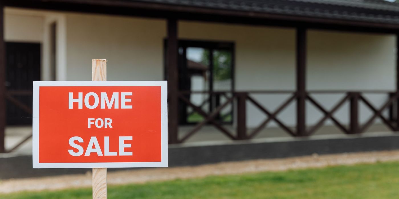 A suburban house for sale